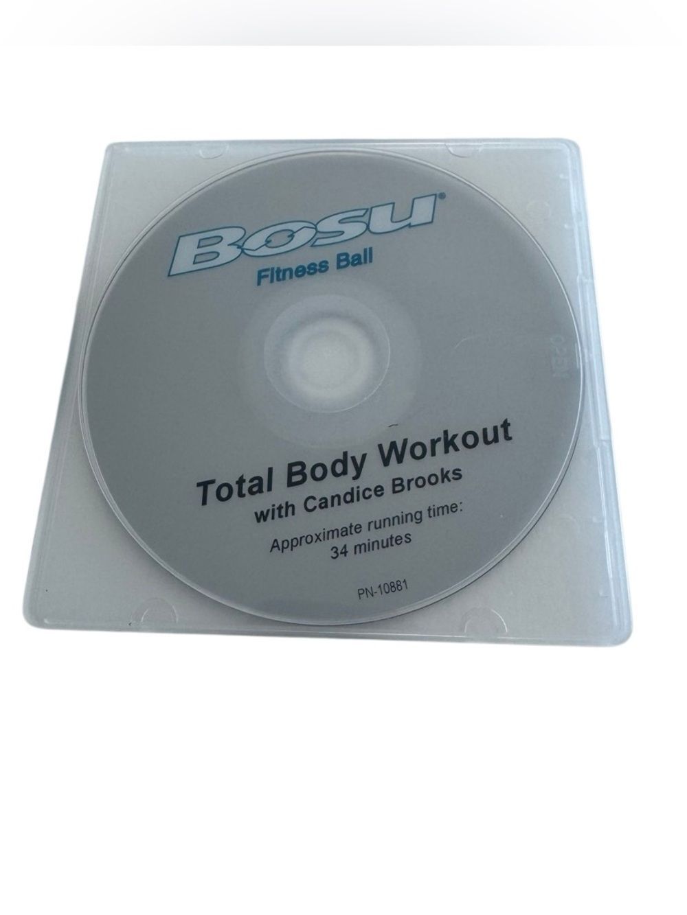 BOSU DVD Total Body Workout for Fitness Ball